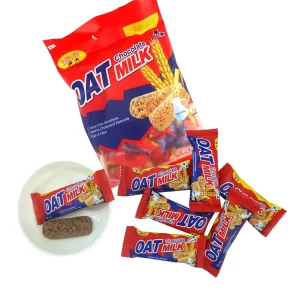 SF 014 600g OAT CHOCO Snack Food Biscuit Crisp Milk Chocolate Flavor Instant Oatmeal bar