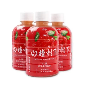 SHANZHASHUXIA Hawthorn Soft Flavored Fruit Drink 350ml