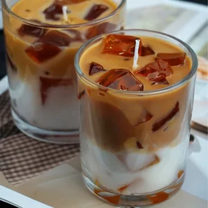 Scented Candles, Replica of Red Tea and Coffee Candles, Ins-style Gift for Birthdays, Finished Products