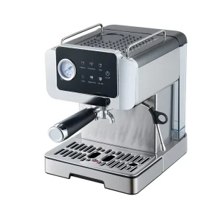Semi Automatic Electric Programmable Espresso Coffee Machine Milk Froth Latte Cappuccino EU Plug Hotels Household Outdoor Use