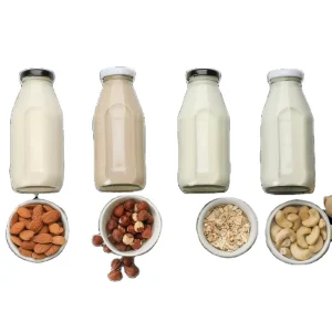Shanghai Factory Fresh Milk Processing Plant Soy Milk Making Machine Tigernuts Walnut Peanut Almond Milk Production Line