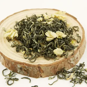 Sichuan Specialty Blooming Jasmine Tea Super Strong Aroma Qingcheng Piaoxue Health Tea Bulk 500g