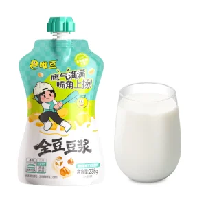 Six Flavors Soy Milk Beverage Dairy Free Plant Based Nutrition Drink Ready to Drink 238g