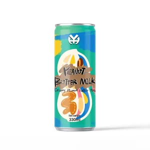 Sleek 330ML Cans Nutritious High Quality Low Fat Plant Based Beverage Brown Rice Oat Walnut Nut Milk OEM HACCP