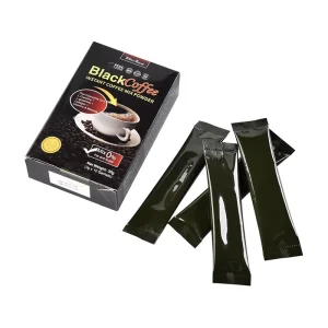 Slim Coffee Private Label Customized Pure Organic Black Instant Coffee Powder