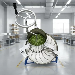 Small Black Green Oolong Manually Tea Rolling Machine with 2-3kg Batch Capacity and 1 Year Warranty