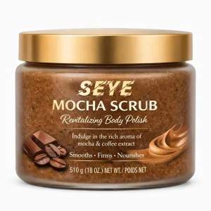 Smoothing Firming & Nourishing Mocha Scrub Revitalizing Body Polish with Coffee Extract Exfoliating Body Scrub