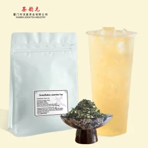 Snowflakes Jasmine Green Tea for Fresh Milk Lemon Fruit Drink Ingredients OEM Acceptable Large Packaging Competitive Prices
