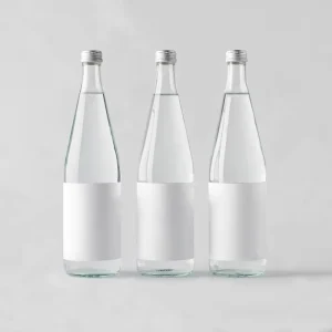 Soda Glass Bottle 500ml 750ml Mineral Spring Water Refillable Glass Water Bottle 16 oz