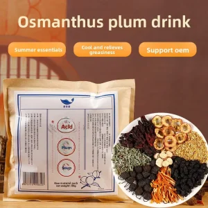 Sour Plum Drink Raw Material Pack Tea Bags Hawthorn Black Plum Rock Sugar Cold Brew No Boiling Required Tea