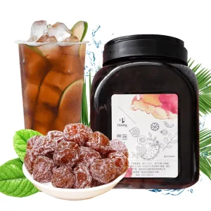 Sour Plum Fruit Jam With Puree for Juice and Beverage Making