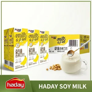 Soy Milk 250mL OEM Custom Private Label Delicious Healthy Soy Bean Milk