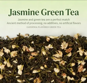 Special Jasmine Blooming Tea with Milk High Fragrance 100% Nature Flower Tea ISO Certified Loose Leaf Commercial Use