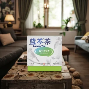 [Spot Supply] Huyou Lanqin Herbal Tea 4g*12 Bags Clear Nourish Throat Alternative Herbal Tea Semen Cassiae Sterculia Scaphigera