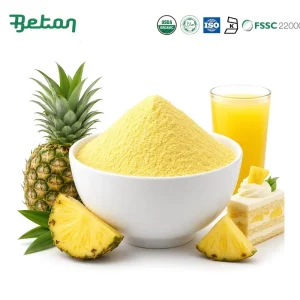 Spray Dried Organic Fresh 100% Pure Natural Pineapple Fruit Flavor Juice Concentrate Powder