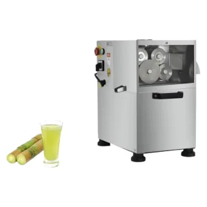 Stainless Steel Automatic Electric Sugarcane Juicer Machine Heavy Duty 4 Rollers Sugar Cane Juicer