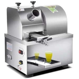Stainless Steel Commercial Electric Vertical Sugar Cane Juicer