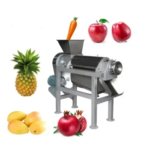 Stainless Steel Industrial Fruit Apple Watermelon Mango Pineapple Juice Screw Crusher Juicer Extractor Machine