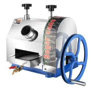 Stainless Steel Manual Sugar Cane Juicer Automatic Juice Extractor for Food Shops Farms