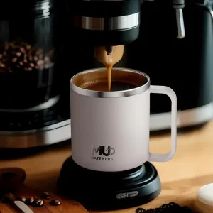 Stainless Steel Metal Vacuum Insulated Business Gift Mugs with Thermal Insulation for Drinking Tea Coffee Custom Fancy Design