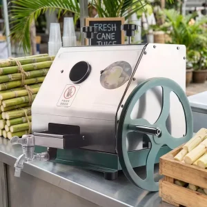 Stainless Steel Portable Sugarcane Juicer Sugar Cane Juice Press Machine