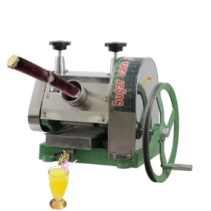 Stainless Steel Sugar Cane Mill & Production Line 220V 1 Year Warranty 370W Restaurant Use For Juice