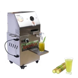 Stainless Steel Sugarcane Juice Extractor Manual Crusher Machine 350W 300kg/h Capacity
