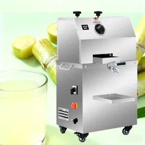 Stainless Steel Sugarcane Juicer Machine Electric Motor 220V High Efficiency 1100W