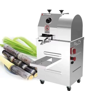 Stainless Steel Vertical Sugar Cane Extractor Beverage Processing Equipment