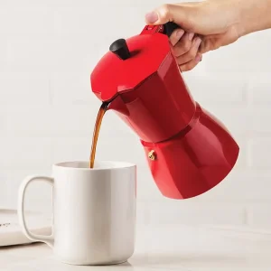 Stovetop Aluminum Alloy Moka Pot Espresso Coffee Maker Mocha Coffee Pot for Retirement Life
