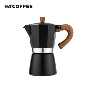 Stovetop Materials Mocha Italy Italian 3 Cup Cups Espresso Mini Stove Expresso Maker Black Moka Pot Coffee Maker