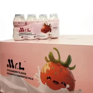 Strawberry Flavor Lactobacillus Beverage Fermented Milk