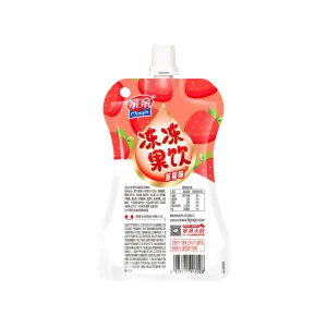 Strawberry Flavor Qinqin 150g Sippable DongDong Fruit Jelly Drink Factory Sale