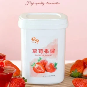 Strawberry Jam Commercial Raw Material for Drinks & Baking Bucket Pack for Asian Importers