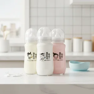 Strawberry & Original Flavor Yogurt Drinks 280ml in Bottle for Children Exotic Drinks