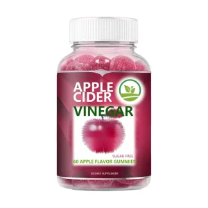 Sugar Free Apple Cider Vinegar Gummies 25% Higher ACV Content Supports Digestion and Gentle Body Detox