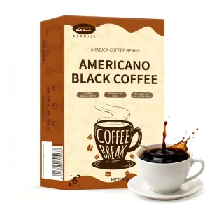 Sugar Free Instant Americano Black Coffee Coffee Lover’s Energy Enhancement Premium Slimming Pure Black Coffee