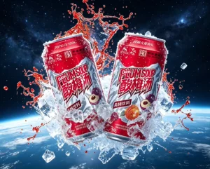 Sugar Free Option Ice Peak Sour Plum Drink Herbal Fruit Refreshment For Health Food Stores Supermarket