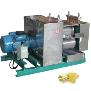 Sugarcane Juice Manufacturing Machine Crusher Milling Sugar Cane Extractor Small Sugarcane Juicer Industrial