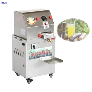 Sugarcane Juicer Machine With Cup Failing Automatic 110V Commercial Sugar Cane Juicer