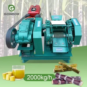 Sugarcane Mill Crusher Press Juice Extractor Cane Machine for Sugar Production
