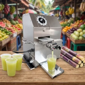 Sugarcane Sugar Cane Juice Machine Juicer Machine Electric Sugar Cane Vending Juicer Pressing Machine for Street Vending