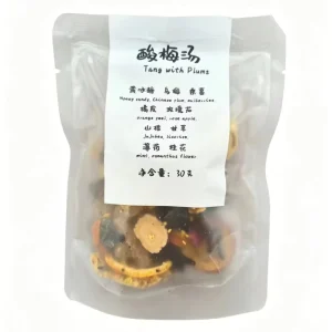 Summer Sour Plum Blended Herbal Tea Naturally Sweet Sour Made 9 Herbs Perfect Iced Drink for Hot Days Bulk Private Bagged Tea