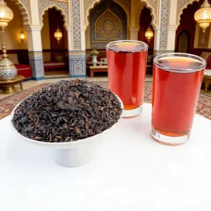 Superfine Black Tea OEM High Grade Anti Fatigue Loose Tea Fermented Health Tea with 5 Years Shelf Life