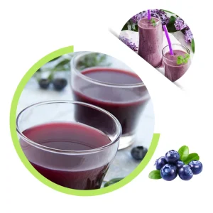 Supply Bulk 100% Natural Concentrated Blueberry Fruit Juice 65 Brix Blueberry Juice for Beverage