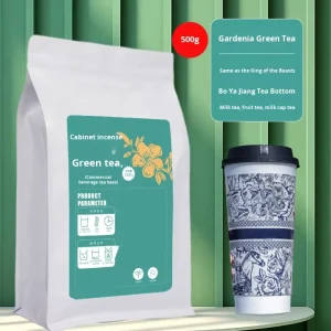 Supply Tea Shop Tea Base Longjing Tea Handmade Osmanthus Fragrance Flavor Loose Tea Packaging Supply Tea Shop Tea Base Dedicated