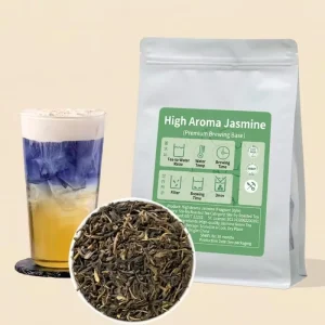 Supply of Natural Jasmine Green Loose Leaf Tea With High Fragrance Is Suitable for Boba Milk Tea Fruit Tea