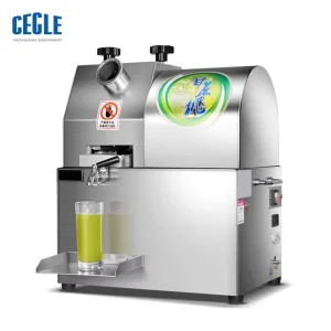 T&D Small Sugarcane Juicer Machine Juice Extractor Stainless Steel Rechargeable Battery 20r/min 300kg/h 480*390*600mm CE