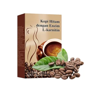 TK Bestseller I Carnitine Black Coffee Sugar Free Instant Coffee with Neutral Taste and Chocolate Flavor Box Packaging
