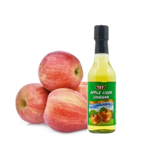 TSY Food HALAL Vinegar Manufacturer Bulk Natural Brewed Fruit Liquid Glass Bottle Raw Apple Cider Vinegar